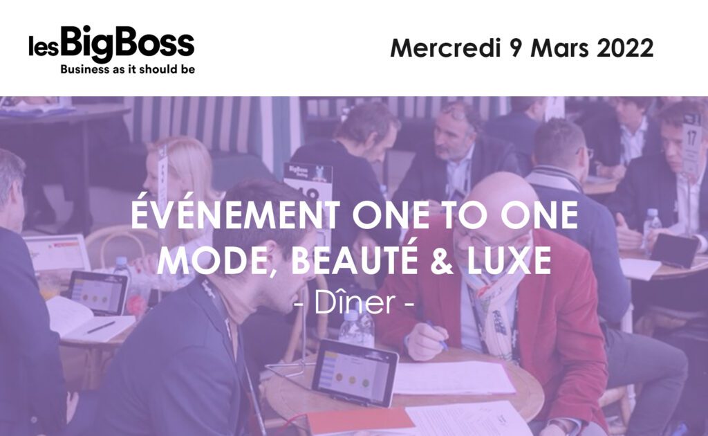 Dîner VIP Mode Beauté & Luxe. 9 Mars