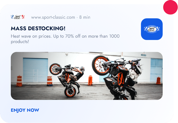 Cars & Motorcycles notifications