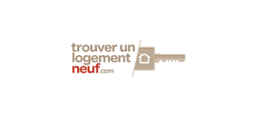 Kundenakquise Kundenbindung Immobilienbranche Trouver un logement neuf logo