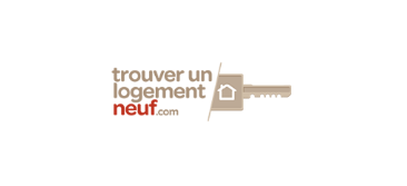 Acquisition loyalty real estate Trouver un logement neuf logo