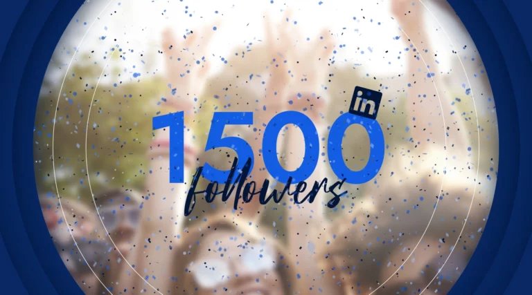 Adrenalead à 1500 abonnés linkedin