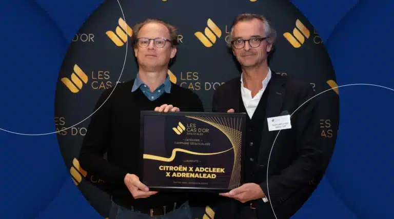 Cas d'or 2023 prix de la campagne géocalisée