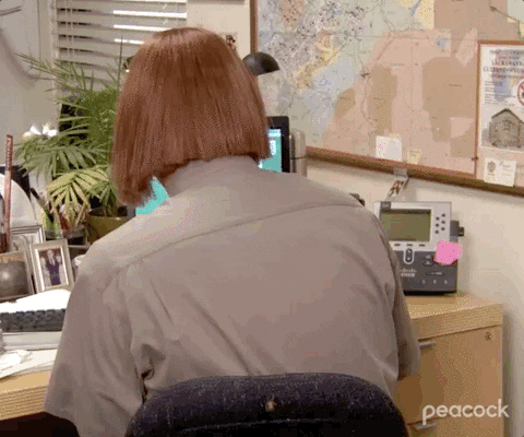 source du gif : giphy (the office)