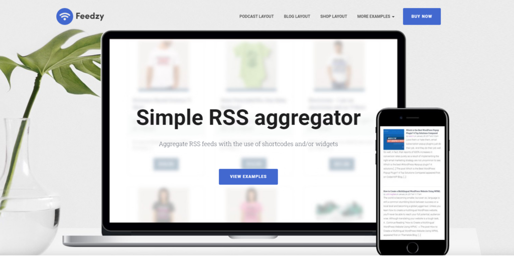 Plataforma del complemento Feedzy RSS