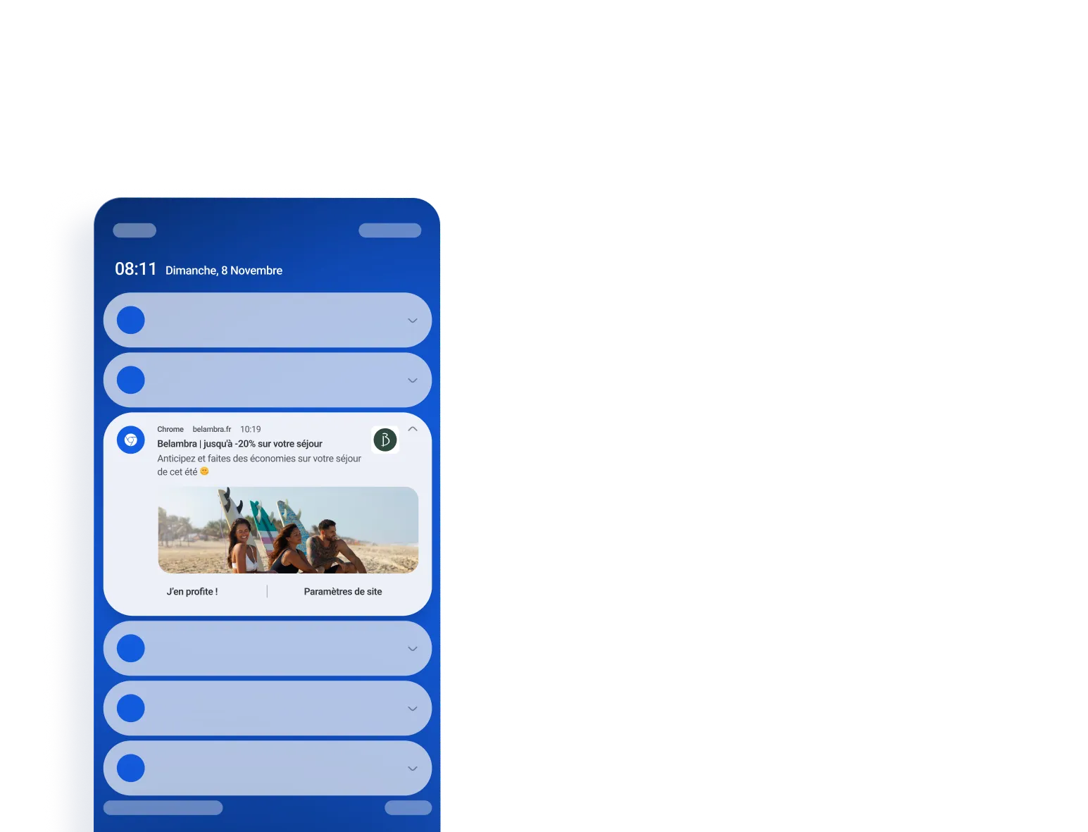 Web Push Mobile