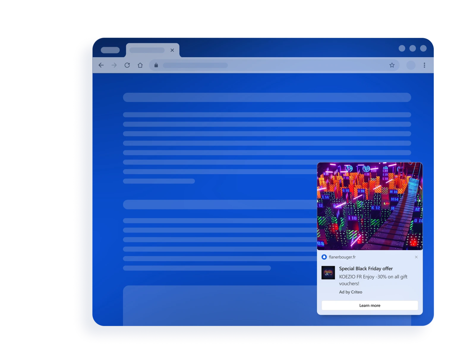 In-page Push Desktop