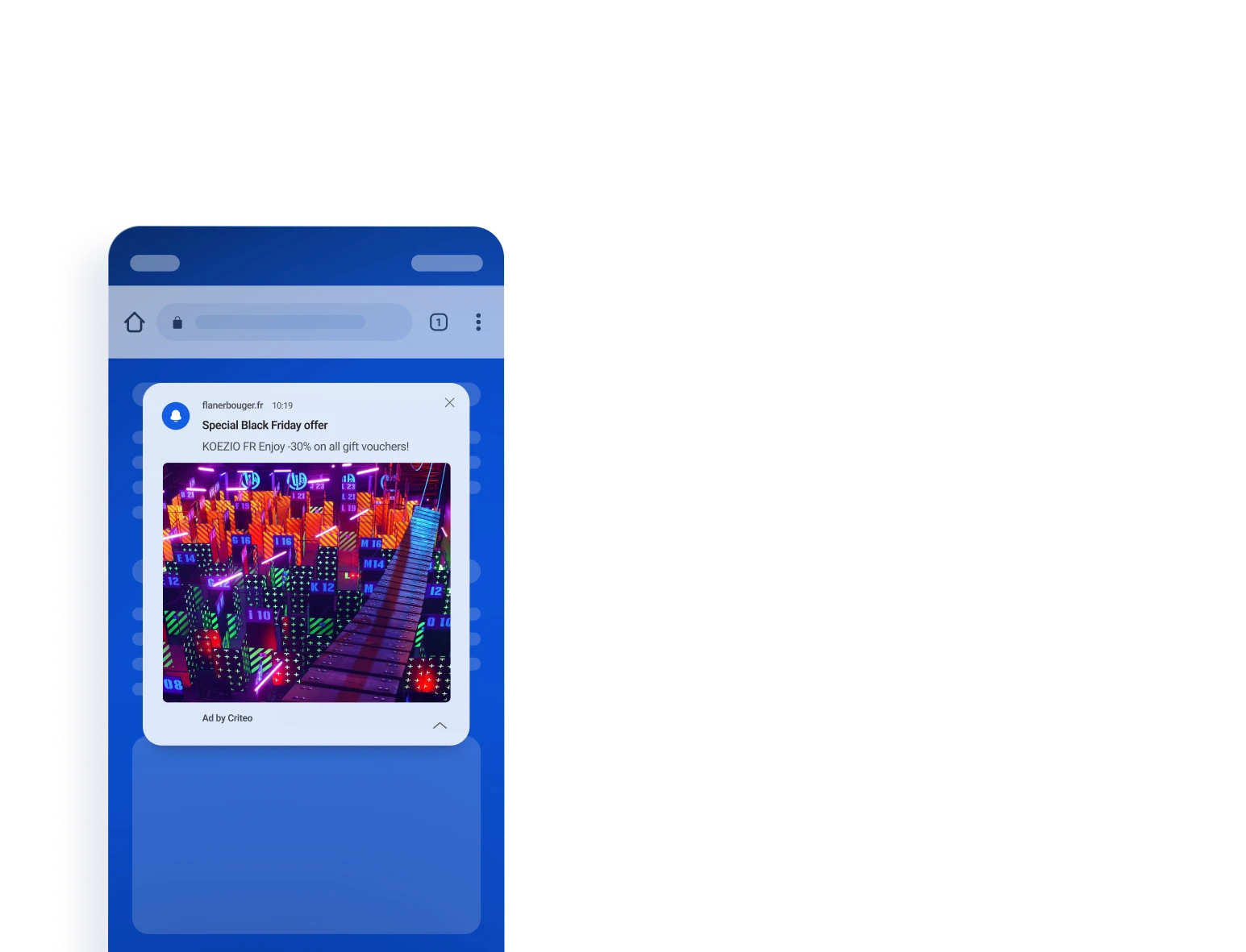 In-page Push Mobile