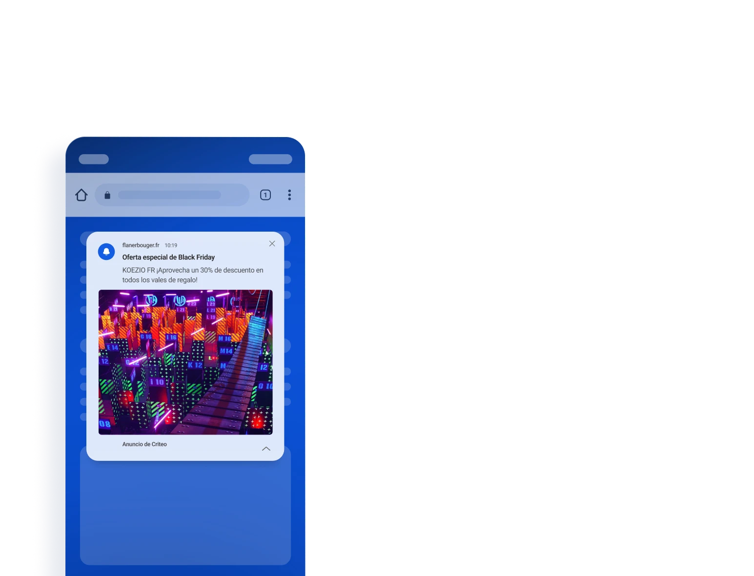In-page Push Mobile