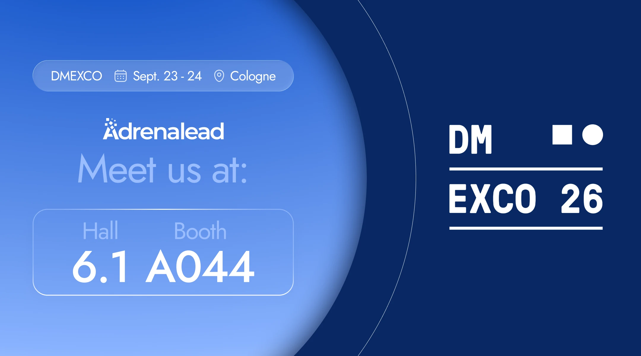 Adrenalead at Dmexco 2026