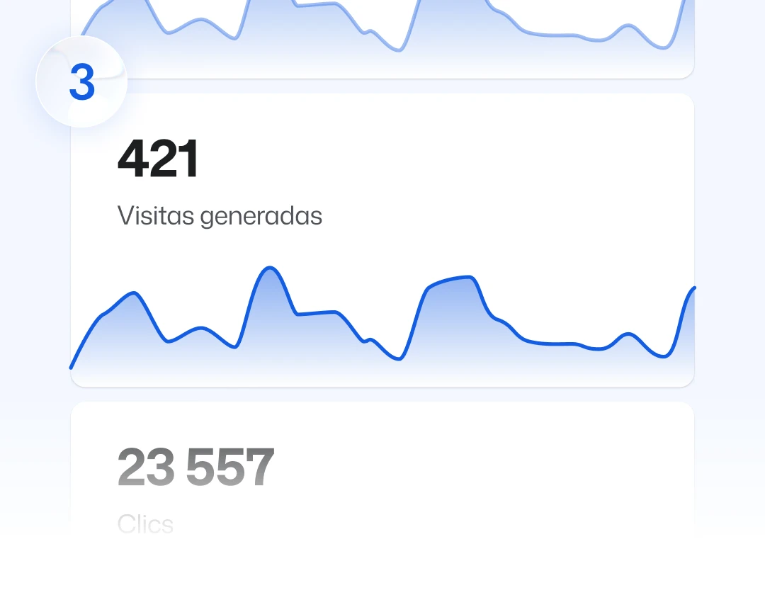 Paso 3: medir las visitas incrementales generadas en los puntos de venta