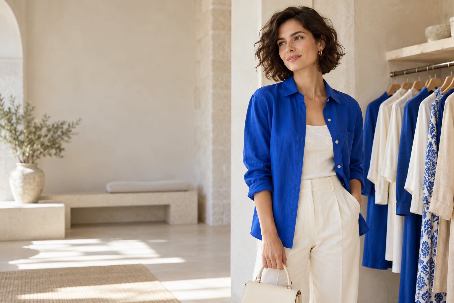 Illustrative example: a new collection in a fashion store